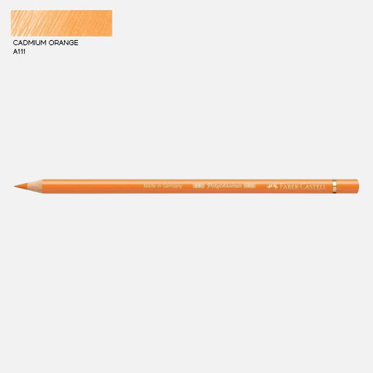 FABER-CASTELL Polychromos Color Pencil Cadmium Orange