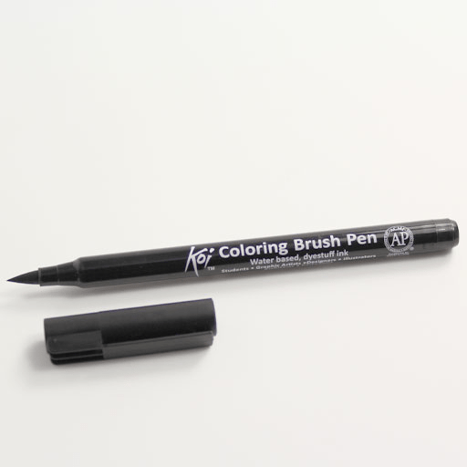 SAKURA Koi Coloring Brush Pen Black