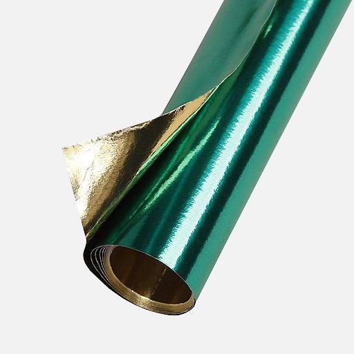 CLAIREFONTAINE Aluminium Paper 175gsm 50cm x 80cm Empire Green