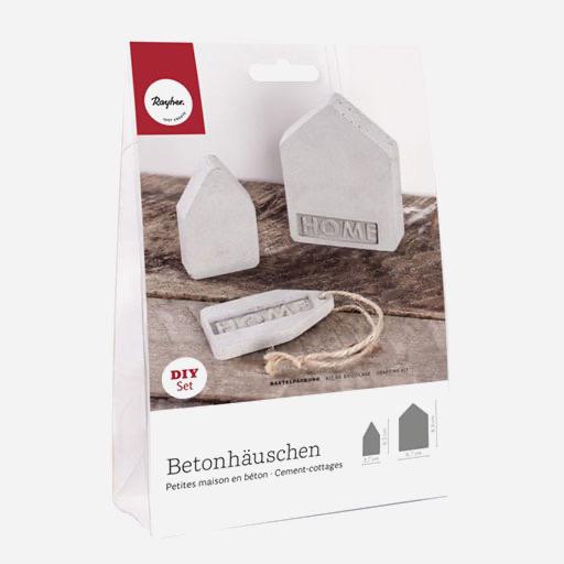 RAYHER DIY Cement Cottages Set