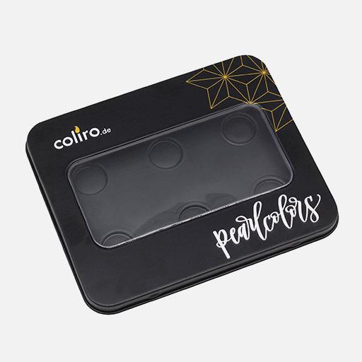 COLIRO Metal Tin 6-Pan Black