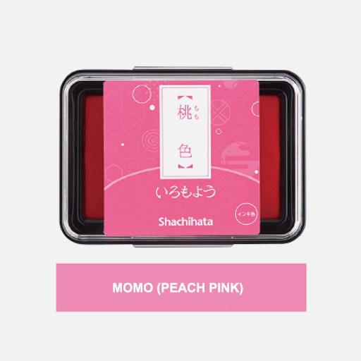 SHACHIHATA Iromoyou Ink Pad Momo (Peach Pink)