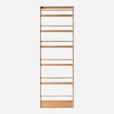 OVJ Natural Wood Bookshelf 6-Tier 8.5cm x 60cm x 1.8m