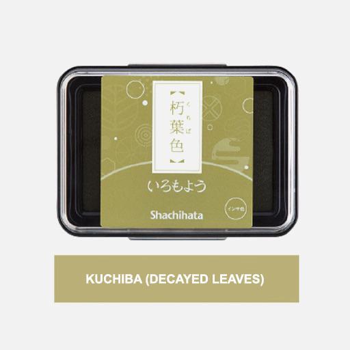 SHACHIHATA Iromoyou Ink Pad Kuchiba (Decayed Leaves)