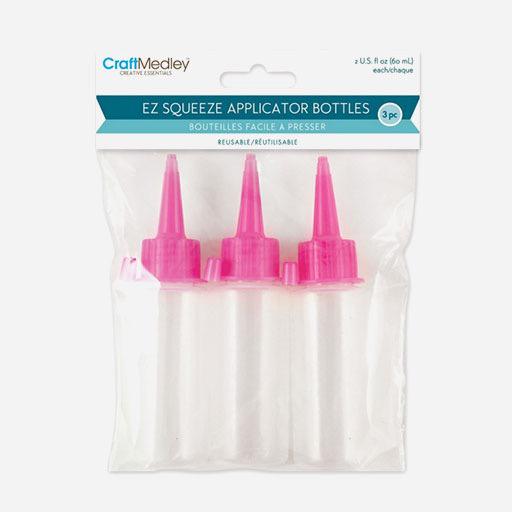 MULTICRAFT Craft Medley EZ Squeeze Applicator Bottle 59ml x 3