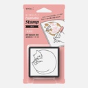 MIDORI Paintable Stamp Cat