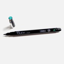 SHINHAN Touch Liner Brush Pen Green