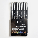 SHINHAN Touch Liner Brush Pen Set x 7