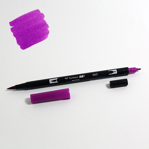 TOMBOW Dual Brush Pen Purple