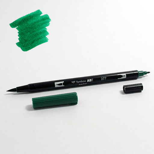TOMBOW Dual Brush Pen Dark Green