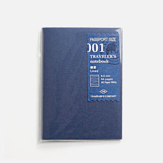 TRAVELER'S Passport 001 Lined x 32