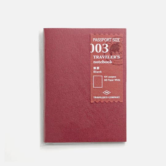 TRAVELER'S Passport 003 Blank x 32