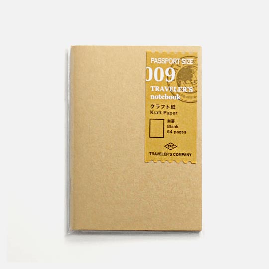 TRAVELER'S Passport 009 Kraft Paper x 32