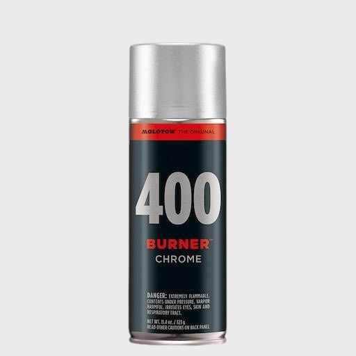 MOLOTOW Burner Chrome Spray Paint 400ml