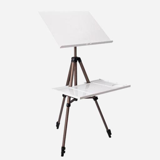 MEEDEN Aluminium Field Easel (Plastic Palette Included)