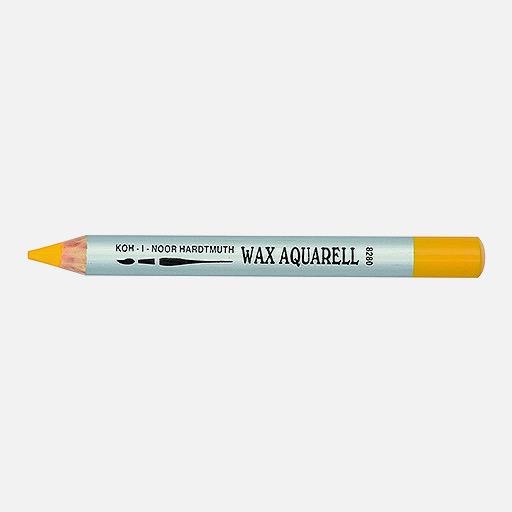 KOH-I-NOOR Wax Aquarell Water-Soluble Pencil Dark Yellow