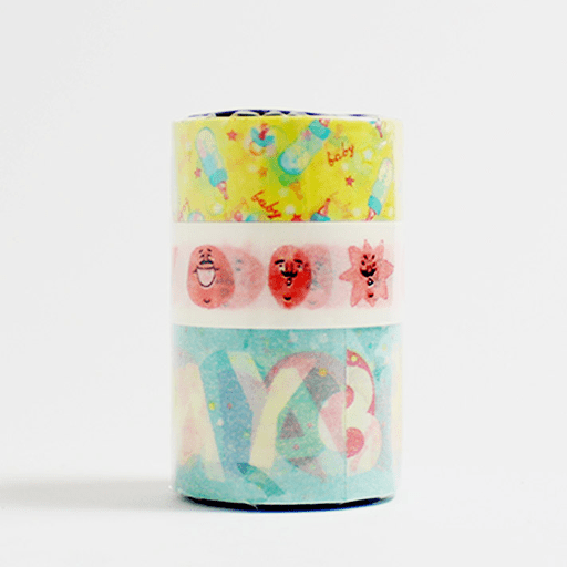 MASTE Washi Tape Set x 3 Amazing Life 3