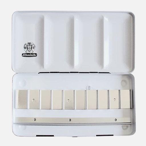 SCHMINCKE 15ml Tube Metal Tin For 10 Tubes