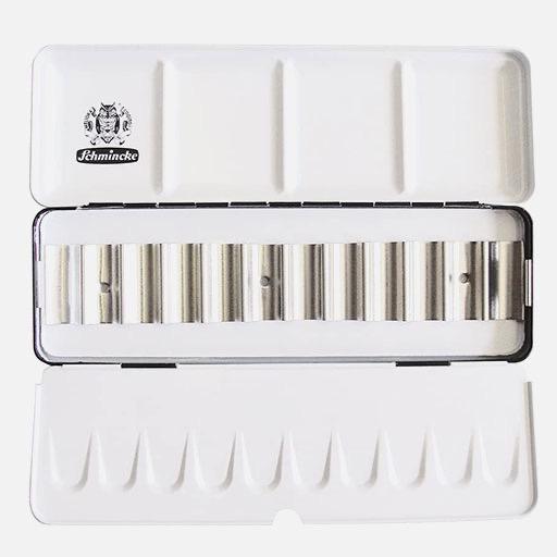 SCHMINCKE 5ml Tube Metal Tin For 12 Tubes
