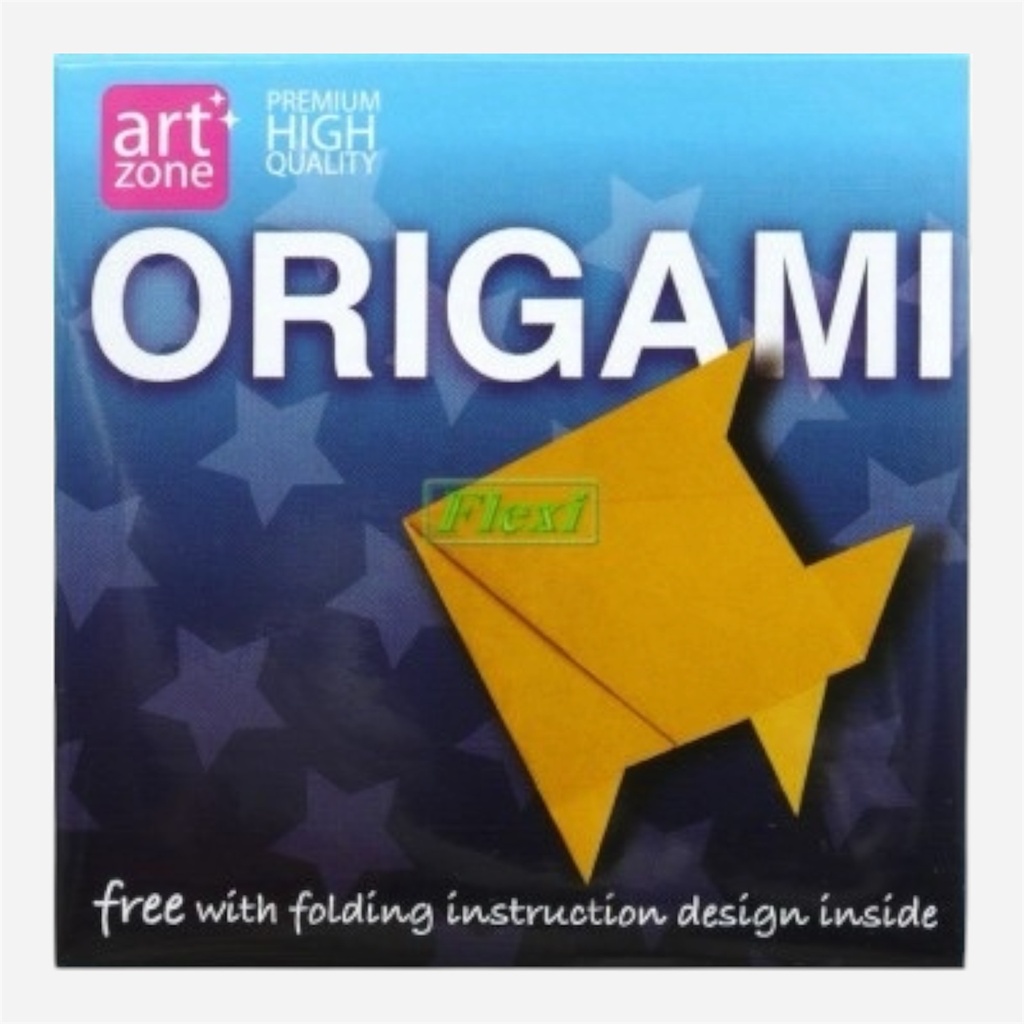 ART ZONE Origami Paper 70gsm 10cm x 10cm x 40