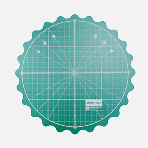 MORN SUN Sewing Quilt Rotating Rotary Cutting Mat 20cm