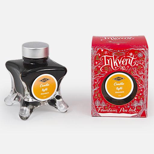 DIAMINE Inkvent Red Standard Fountain Pen Ink 50ml Candle Light