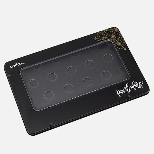COLIRO Metal Tin 22-Pan Black