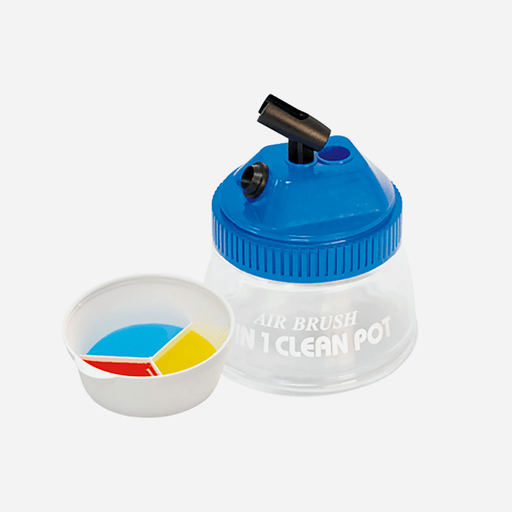 MORN SUN Airbrush Clean Pot 3-In-1