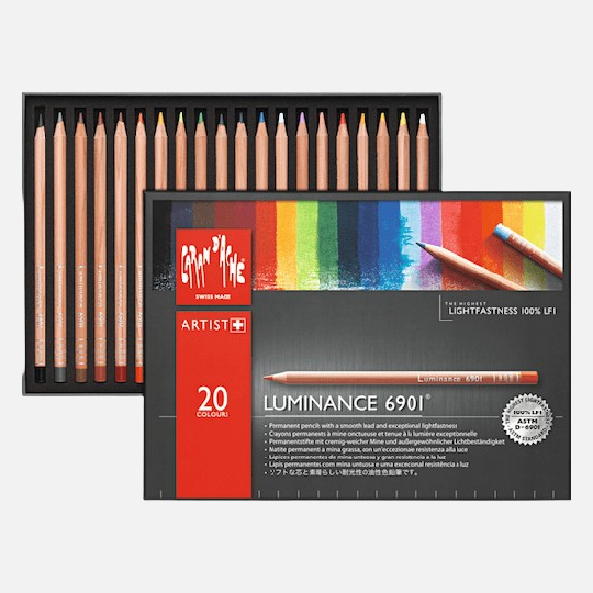 CARAN D'ACHE Luminance Color Pencil Set x 20