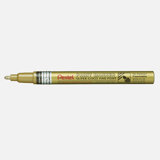 PENTEL Paint Marker Fine Point Gold