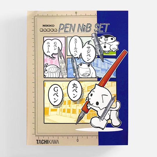 TACHIKAWA Nikko Manga Pen Nib Set x 7