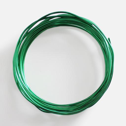 OVJ Aluminium Wire 2mm x 4m Green
