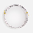 OVJ Aluminium Wire 2mm x 4m Silver