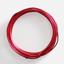 OVJ Aluminium Wire 2mm x 4m Red