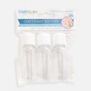 MULTICRAFT Craft Medley Craft Plastic Bottle With Flip-Top Cap 30ml x 3