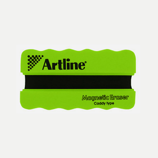 ARTLINE Magnetic Caddy Eraser Green
