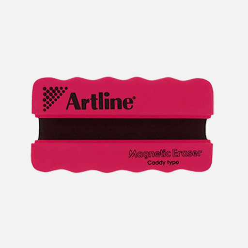 ARTLINE Magnetic Eraser Caddy Type Red