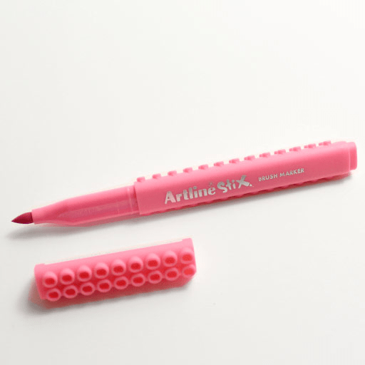 ARTLINE Stix Brush Marker Pink