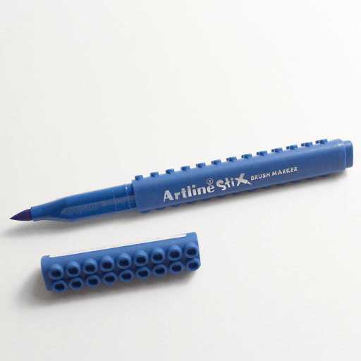 ARTLINE Stix Brush Marker Royal Blue