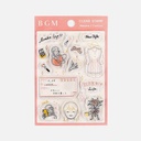 BGM Clear Stamp Record / Fashion