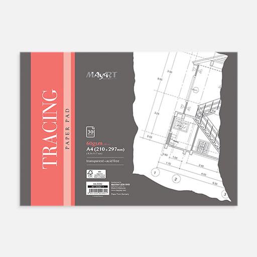 MAYART Tracing Paper Pad 60gsm A4 x 30