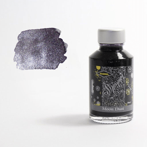 DIAMINE Shimmering Fountain Pen Ink 50ml Moon Dust