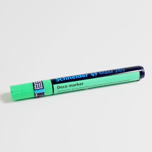 SCHNEIDER Maxx 265 Deco Liquid Chalk Marker 3mm Light Green