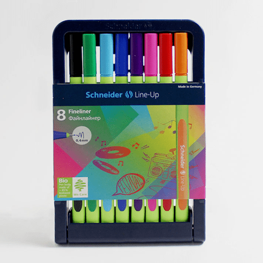 SCHNEIDER Line-Up Fineliner Set x 8
