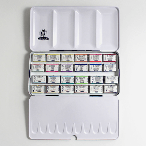 SCHMINCKE Horadam Watercolor Pan Set x 24
