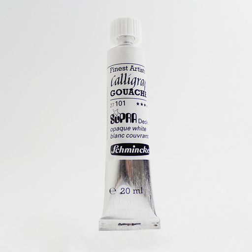 SCHMINCKE Calligraphy Gouache 20ml Opaque White
