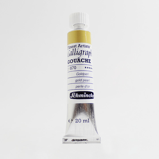 SCHMINCKE Calligraphy Gouache 20ml Gold Pearl
