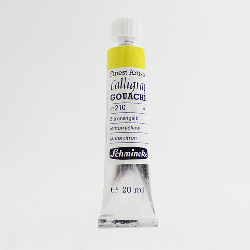 SCHMINCKE Calligraphy Gouache 20ml Lemon Yellow