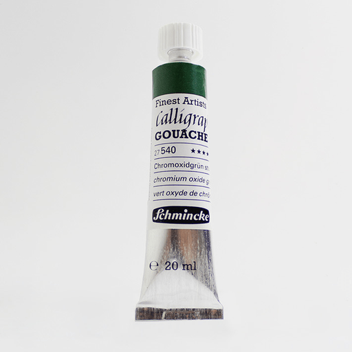 SCHMINCKE Calligraphy Gouache 20ml Chromium Oxide Green