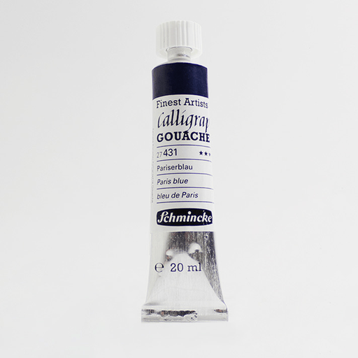 SCHMINCKE Calligraphy Gouache 20ml Paris Blue